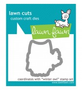 Lawn Fawn Winter Owl die set